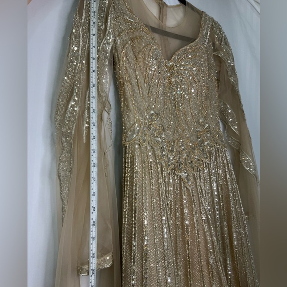 Gold Evening Gown - Picture 8 of 12